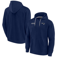 Fanatics New England Patriots Unisex Elements Super Soft Fleece Pullover Hoodie Navy