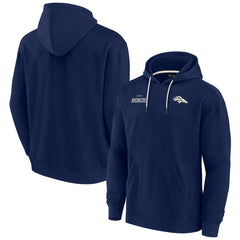 Fanatics Denver Broncos Unisex Elements Super Soft Fleece Pullover Hoodie Navy