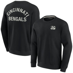 Fanatics Cincinnati Bengals Unisex Elements Super Soft Pullover Sweatshirt Black
