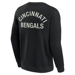 Fanatics Cincinnati Bengals Unisex Elements Super Soft Pullover Sweatshirt Black
