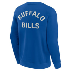 Fanatics Buffalo Bills Unisex Elements Super Soft Pullover Sweatshirt Royal