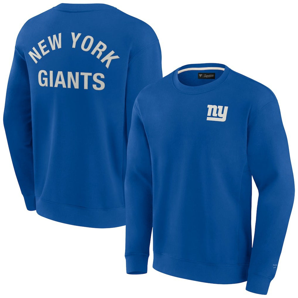 Fanatics New York Giants Unisex Elements Super Soft Pullover Sweatshirt Royal