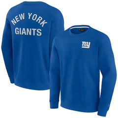 Fanatics New York Giants Unisex Elements Super Soft Pullover Sweatshirt Royal