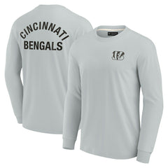 Fanatics Cincinnati Bengals Unisex Elements Super Soft Long Sleeve T-Shirt Gray