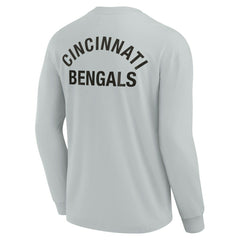 Fanatics Cincinnati Bengals Unisex Elements Super Soft Long Sleeve T-Shirt Gray