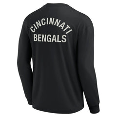 Fanatics Cincinnati Bengals Unisex Elements Super Soft Long Sleeve T-Shirt Black
