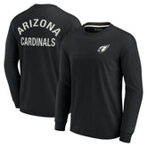 Fanatics Arizona Cardinals Unisex Elements Super Soft Long Sleeve T-Shirt Black