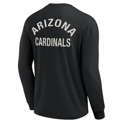 Fanatics Arizona Cardinals Unisex Elements Super Soft Long Sleeve T-Shirt Black