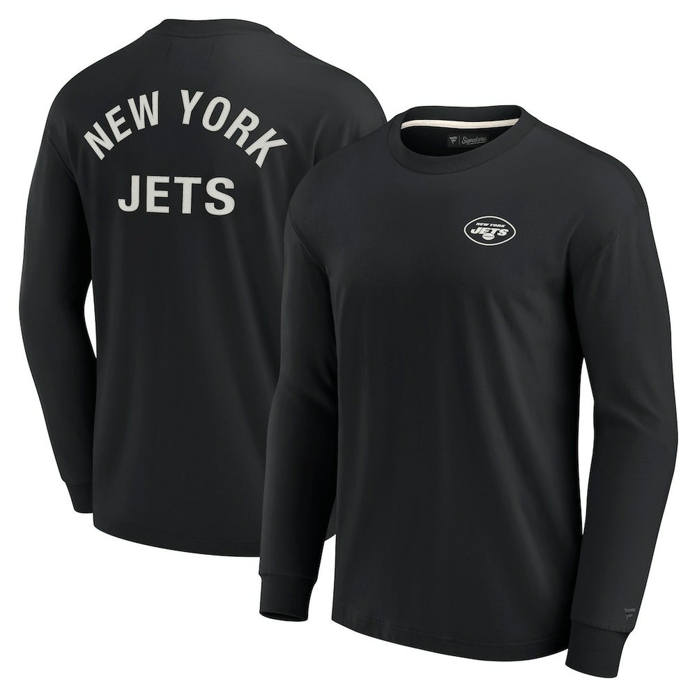 Fanatics New York Jets Unisex Elements Super Soft Long Sleeve T-Shirt Black