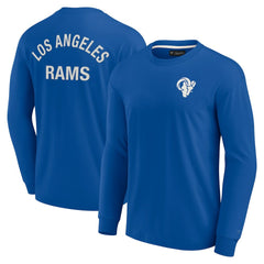 Fanatics Los Angeles Rams Unisex Elements Super Soft Long Sleeve T-Shirt Royal