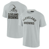 Fanatics Cleveland Browns Unisex Elements Super Soft Short Sleeve T-Shirt Gray