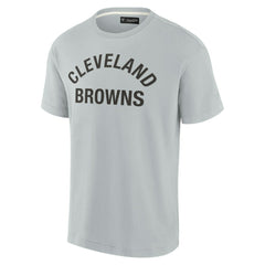 Fanatics Cleveland Browns Unisex Elements Super Soft Short Sleeve T-Shirt Gray