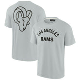 Fanatics Los Angeles Rams Unisex Elements Super Soft Short Sleeve T-Shirt Gray