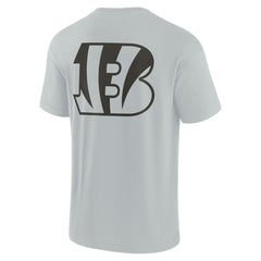 Fanatics Cincinnati Bengals Unisex Elements Super Soft Short Sleeve T-Shirt Gray