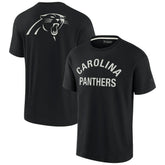 Fanatics Carolina Panthers Unisex Elements Super Soft Short Sleeve T-Shirt Black