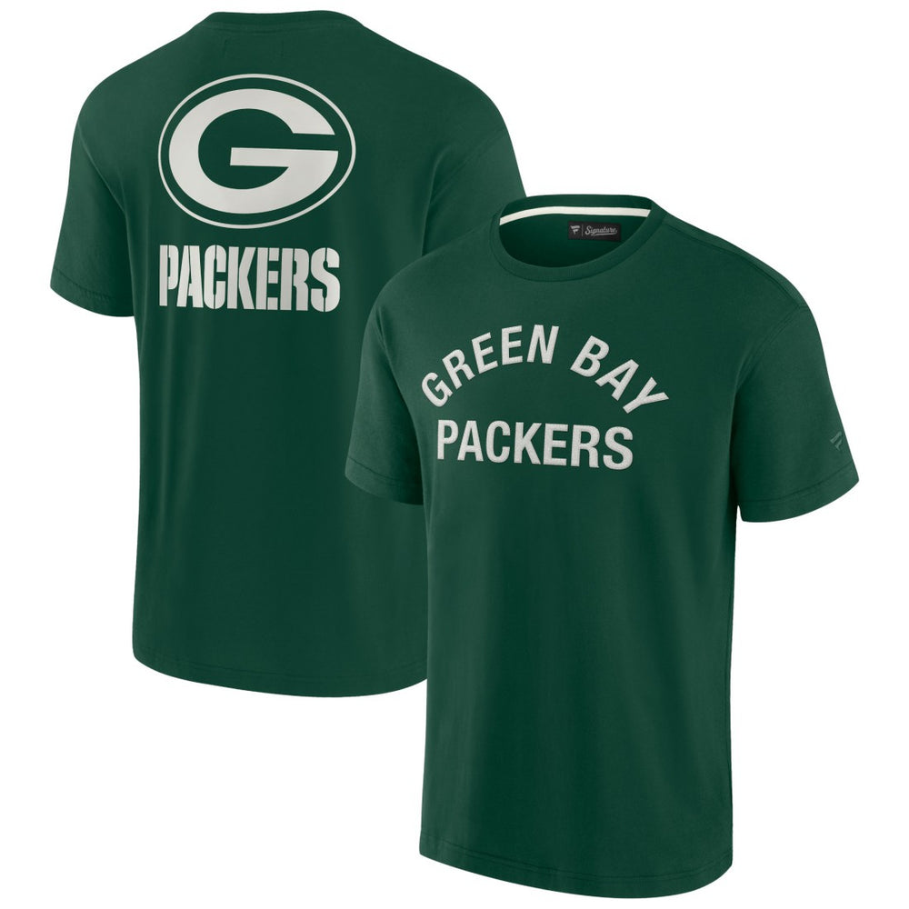 Fanatics Green Bay Packers Unisex Elements Super Soft Short Sleeve T-Shirt Green
