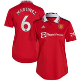 Lisandro Martínez Manchester United Women's 2022/23 Home Replica Player Jersey Red - Adidas for sale