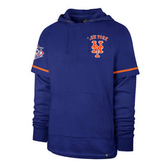 New York Mets '47 Shortstop Pullover Hoodie - Royal - 47 brand Online