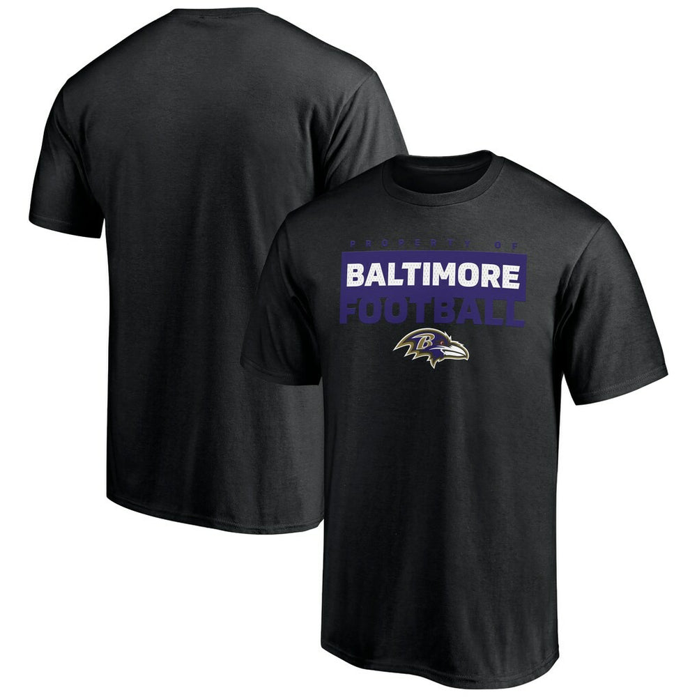 Baltimore Ravens Gain Ground T-Shirt Black