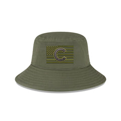 Chicago Cubs New Era 2023 Armed Forces Day Bucket Hat - Green - New Era Lifestyle