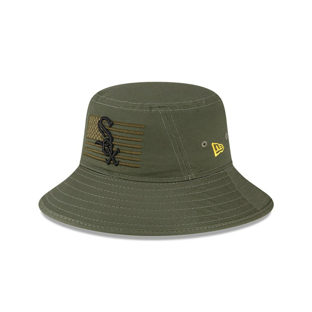 Chicago White Sox New Era 2023 Armed Forces Day Bucket Hat - Green - New Era Lifestyle