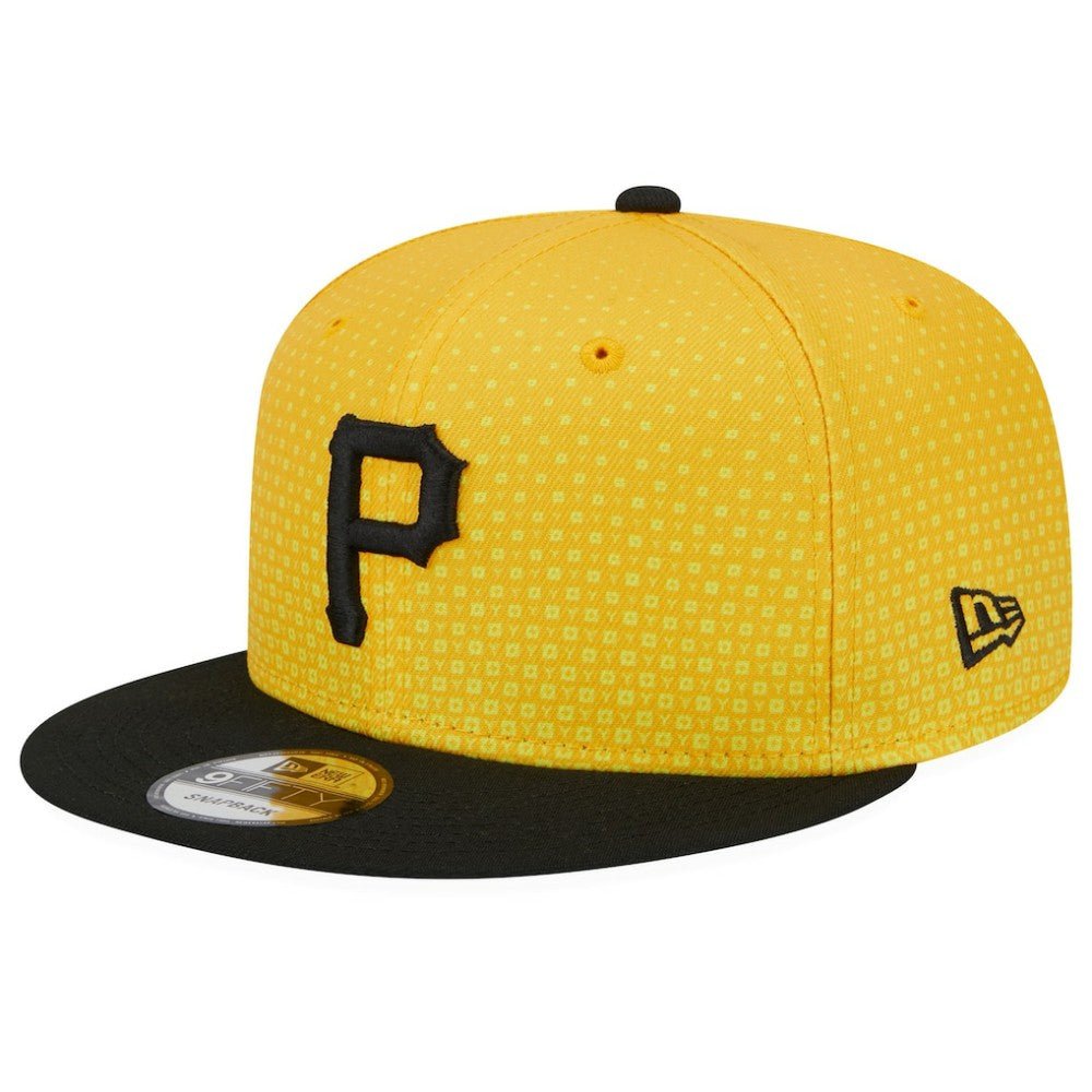 Pittsburgh Pirates New Era 2023 City Connect 9FIFTY Snapback Adjustable Hat - Gold/Black - New Era Online