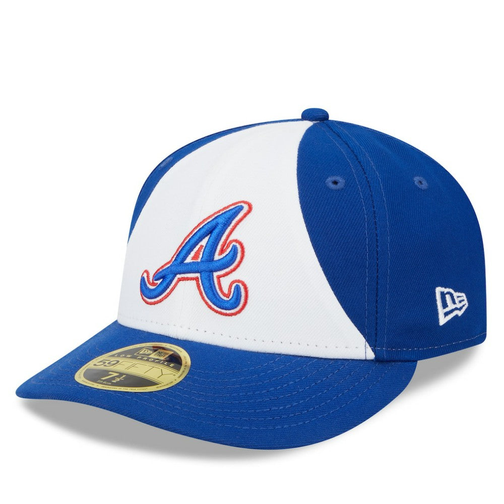 Atlanta Braves New Era 2023 City Connect Low Profile 59FIFTY Fitted Hat - White/Royal - New Era Lifestyle