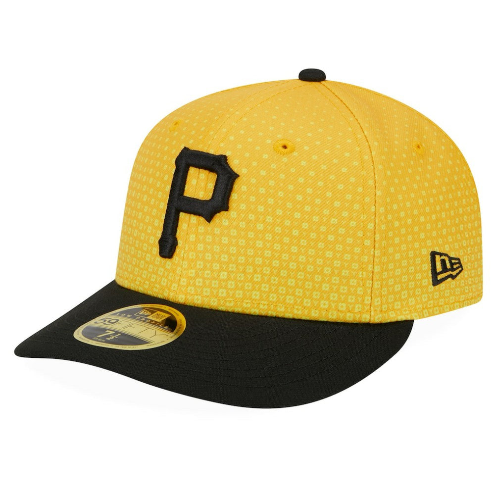 Pittsburgh Pirates New Era 2023 City Connect Low Profile 59FIFTY Fitted Hat - Gold/Black - New Era Lifestyle