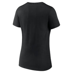 Pittsburgh Steelers Women's Primary Play V-Neck T-Shirt Black