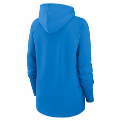 Nike Los Angeles Chargers Women's Asymmetrical Raglan Full-Zip Hoodie Powder Blue