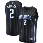 Caleb Houstan Orlando Magic Fast Break Replica Jersey Icon Edition Black | Fanatics