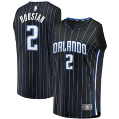 Caleb Houstan Orlando Magic Fast Break Replica Jersey Icon Edition Black | Fanatics