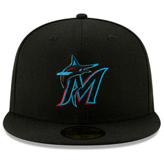 Miami Marlins New Era 2024 Jackie Robinson Day 59FIFTY Fitted Hat - Black - New Era Online