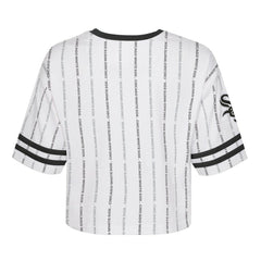 Chicago White Sox Girls Youth Ball Striped T-Shirt - White - MLB Sale