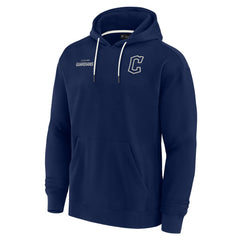 Cleveland Guardians Fanatics Unisex Elements Super Soft Fleece Pullover Hoodie - Navy - Fanatics Sale