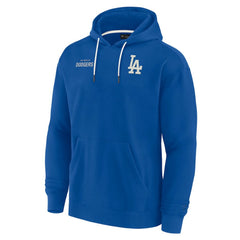 Los Angeles Dodgers Fanatics Unisex Elements Super Soft Fleece Pullover Hoodie - Royal - Fanatics Sale