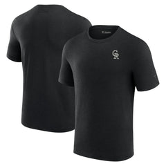 Colorado Rockies Fanatics Modal Short Sleeve T-Shirt - Black - Fanatics Lifestyle
