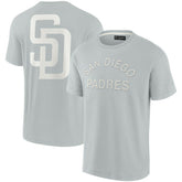 San Diego Padres Fanatics Unisex Elements Super Soft Short Sleeve T-Shirt - Gray - Fanatics Lifestyle