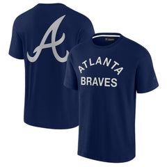 Atlanta Braves Fanatics Unisex Elements Super Soft Short Sleeve T-Shirt - Navy - Fanatics Online