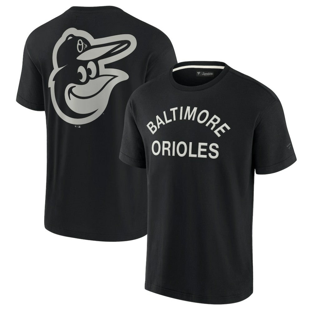 Baltimore Orioles Fanatics Unisex Elements Super Soft Short Sleeve T-Shirt - Black - Fanatics on Sale