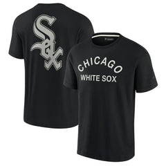 Chicago White Sox Fanatics Unisex Elements Super Soft Short Sleeve T-Shirt - Black - Fanatics Sale