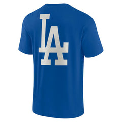 Los Angeles Dodgers Fanatics Unisex Elements Super Soft Short Sleeve T-Shirt - Royal - Fanatics Sale
