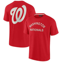 Washington Nationals Fanatics Unisex Elements Super Soft Short Sleeve T-Shirt - Red - Fanatics on Sale