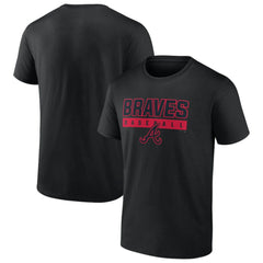 Atlanta Braves In The Mitt T-Shirt - Black - MLB on Sale