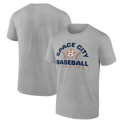 Houston Astros Team Go For Two T-Shirt - Heather Gray - MLB Discount