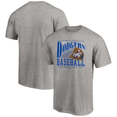 Los Angeles Dodgers Cooperstown Collection Winning Time T-Shirt - Heather Gray - MLB Online