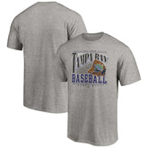 Tampa Bay Rays Cooperstown Collection Winning Time T-Shirt - Heather Gray - MLB Sale