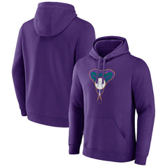 Arizona Diamondbacks Cooperstown Collection Pullover Hoodie - Purple - MLB Discount