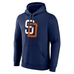San Diego Padres Cooperstown Collection Pullover Hoodie - Navy - MLB on Sale
