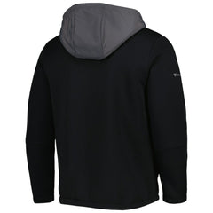 Atlanta Braves Levelwear Ruckus Quarter-Zip Hoodie - Black - MLB Lifestyle
